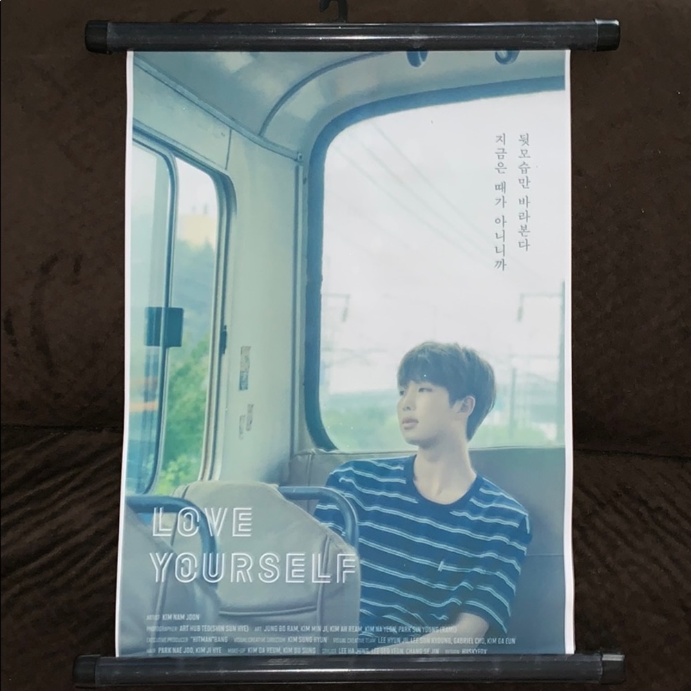 RM love yourself small banner BTS